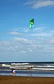 Kite surfing in Mar de Ajó, Argentina