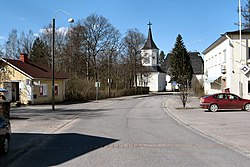 View from the village