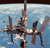 Russia's Mir space station