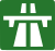 Symbol used for motorways in Pakistan
