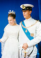 Prince Amedeo and Princess Claude 1964.jpg