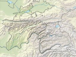 伊斯梅尔索莫尼峰在塔吉克斯坦的位置