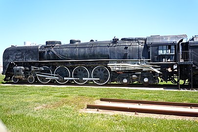 Union Pacific 814 side view