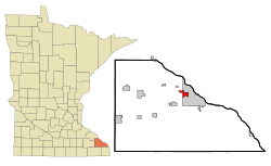 Location of Goodview, Minnesota