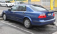 First facelift Saab 9-5 Linear 2.3t sedan (Australia)