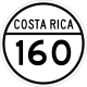 National Secondary Route 160 shield}}