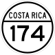 National Secondary Route 174 shield}}