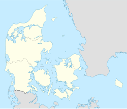 欧登塞在丹麦的位置