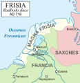 Map of magna frisia