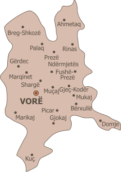 沃拉市镇地图
