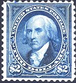 美国邮票上的詹姆斯·麦迪逊