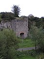An old lime kiln near the town.