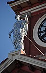 Goddess of Justice, Butler County Courthouse, El Dorado, Kansas