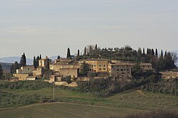 View of Lucignano d'Asso