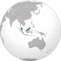 Peta Malaysia.