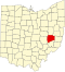 Guernsey County map