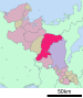 南丹市在京都府的位置
