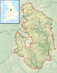 Black Chew Head is located in the Peak District