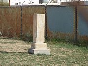 Grave of Christian Christopher Cline (1810-1898) and his wife Margaret Cline (1814-1898). The Clines brought the first cattle into the Tonto Basin in 1876.