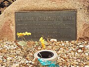 Sharon Hall's Grave Marker