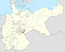 亲王国在德意志帝国中的位置