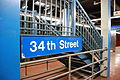34th Street Station platform.