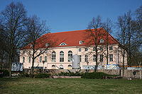 Schloss Schönhausen during renovations in 2008.