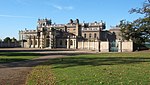 Shrubland Hall, including attached Screen Walling on East Side, and Terraces and Balustrading on South and West Sides