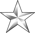U.S. Navy, U.S. Coast Guard, U.S. PHS, U.S. NOAA rank insignia of a rear admiral (lower half)