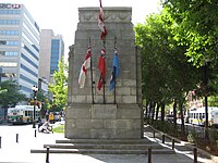 Hamilton Cenotaph in Gore Park