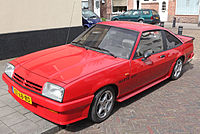 Post-facelift Opel Manta GSI (front)