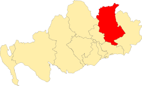 Location of the ward