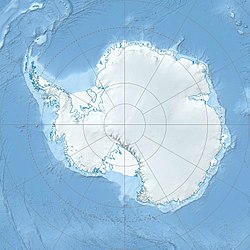 中国南极泰山站在南极洲的位置