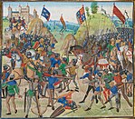 The Battle of Crécy, from Froissart's Chronicles