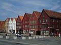 Image 26Bryggen in Bergen, once the centre of trade in Norway under the Hanseatic League trade network, now preserved as a World Heritage Site (from History of Norway)