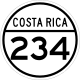 National Secondary Route 234 shield}}