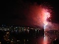 Fireworks in Oriental Bay