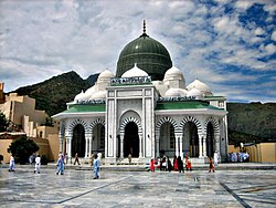 Ghamkol Sharif, a shrine associated with the Naqshbandi order of Sufism within Sunni Islam