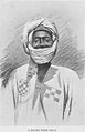 An adult Hausa man in Babban riga and Alasho