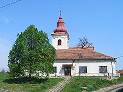 Church of Saints Peter and Paul and the municipal office