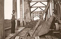 Construction site, 1936