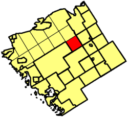 Location of Lount Township in Parry Sound District