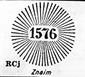 Type RCj of Znaim, now Znojmo. A rarity of 30p with a x30 multiplier, totalling at 900 points