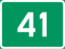 National Road 41 shield