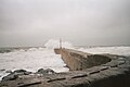 Waves hitting the Pier