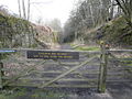 The top of Sheep Pasture incline, which leads up from High Peak Junction