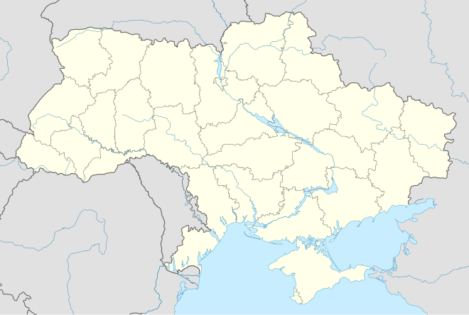 2010–11 Ukrainian First League is located in Ukraine