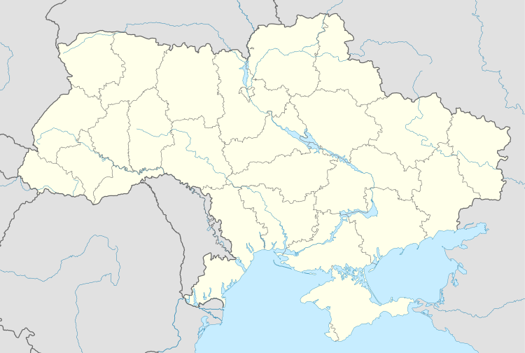 2005–06 Ukrainian Second League is located in Ukraine