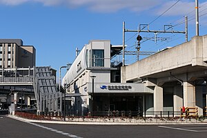 车站西口（2021年1月）