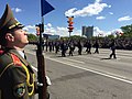 Image 16The 2015 Minsk Victory Day Parade on Victors Avenue. Victory Day (9 May) celebrations are a major part of cultural life in the capital. (from Culture of Belarus)